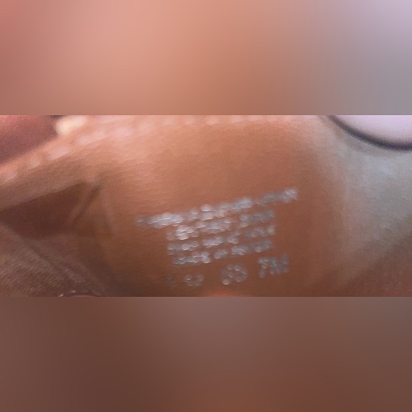 Tory burch regan burlap T logo platform wedge Leather sandals US 7M Brown​​​​​ - Picture 6 of 6